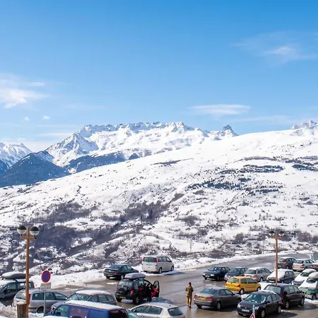 Lägenhet Confortable A Vallandry, 20 M² Avec Vue Montagne