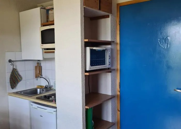 Daire Confortable A Vallandry, 20 M² Avec Vue Montagne *